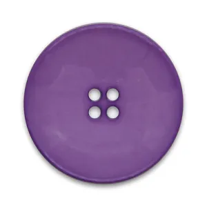 1 1/2" 4-Hole Purple Plastic Button