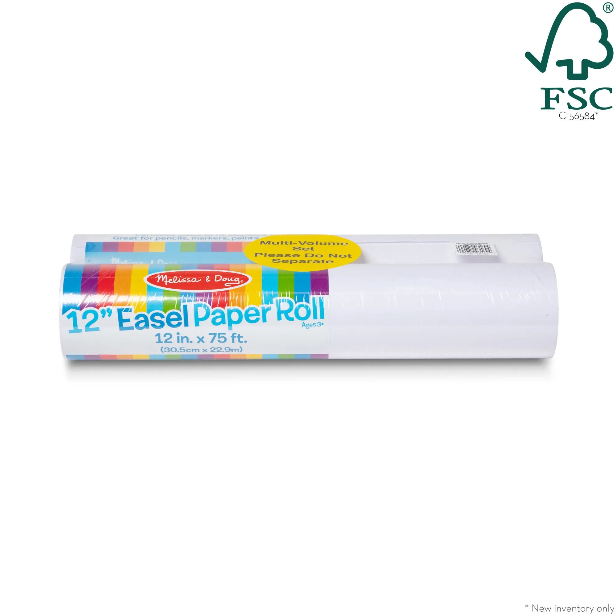 12-Inch Easel Paper Roll 2-Pack