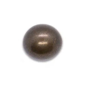 1/2" Antique Gold Ball Plastic Button