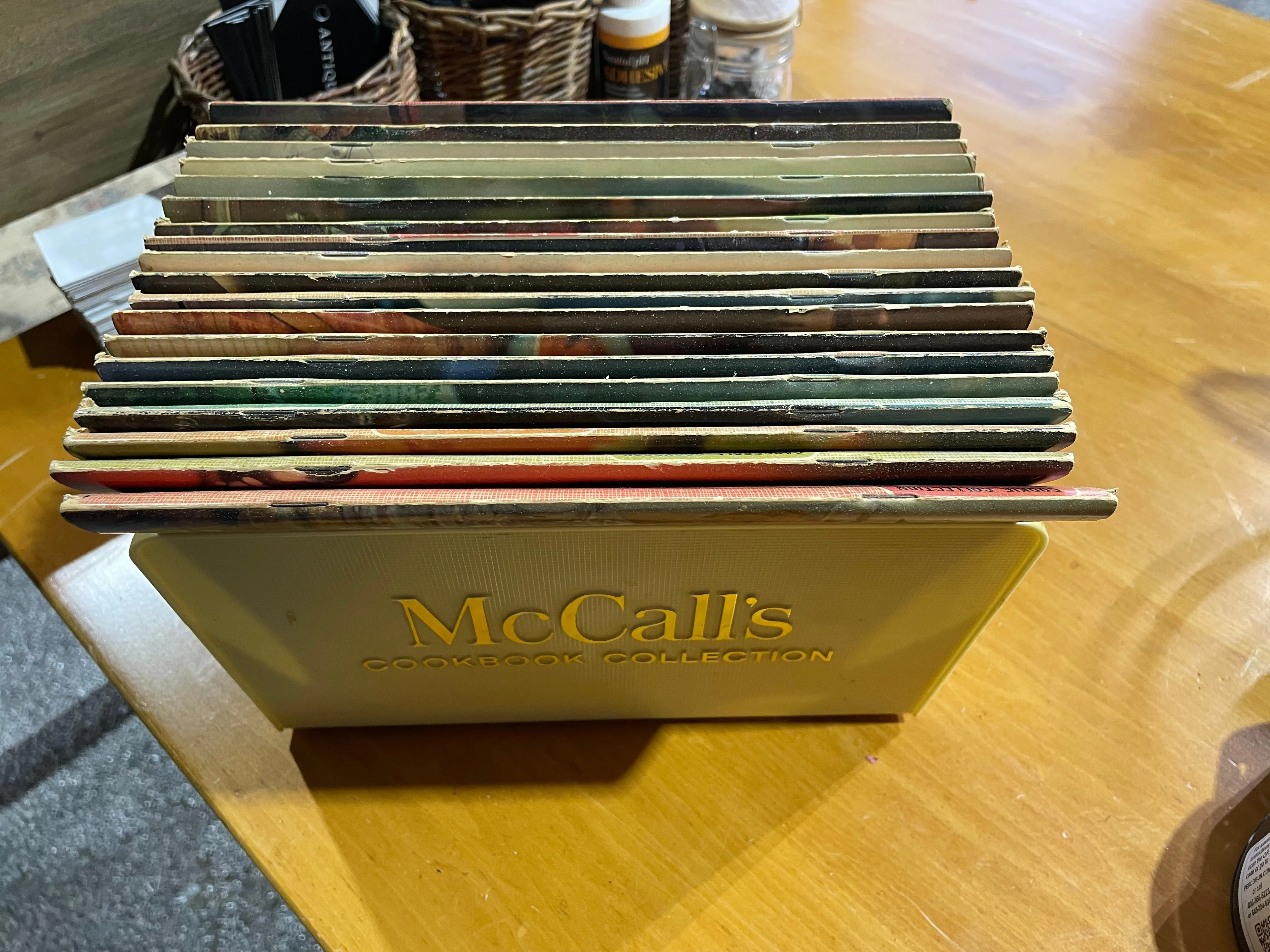 1960s McCall's Cookbooks & Display