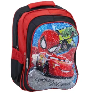 2 Faces Backpack (Spiderman & Cars)