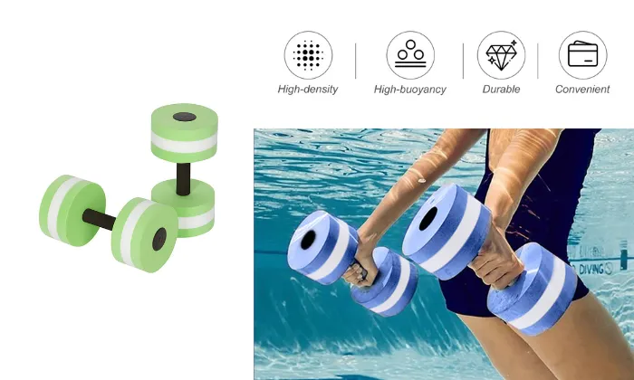 2 Piece Aquatic Exercise Dumbells