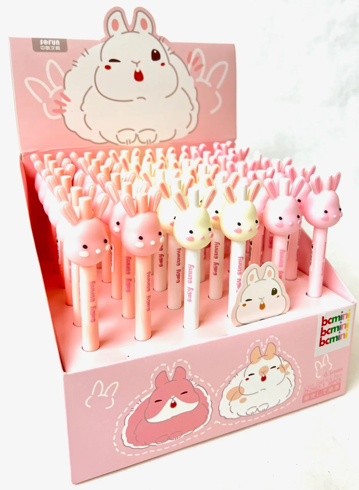 224832 BUNNY RABBIT RETRACTABLE GEL PEN-31