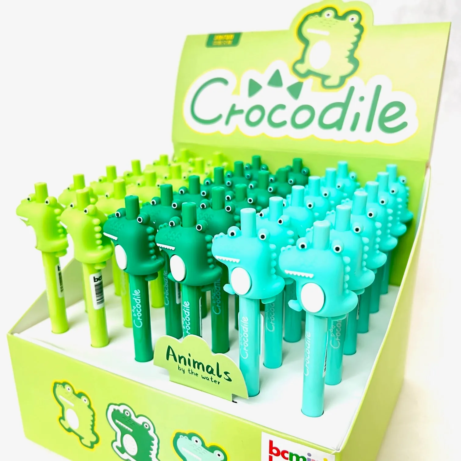 22484 CROCODILE RETRACTABLE GEL PEN-36