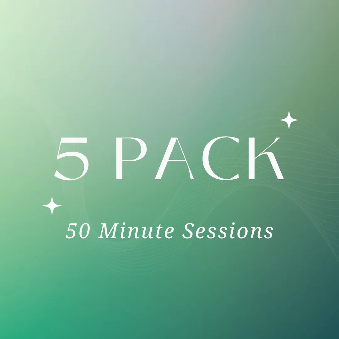 5-Pack - 50 Minute Sessions (Workcover Only)