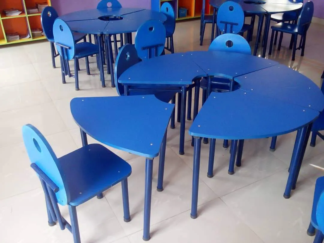 5-Seat Round Primary Student Activity Table