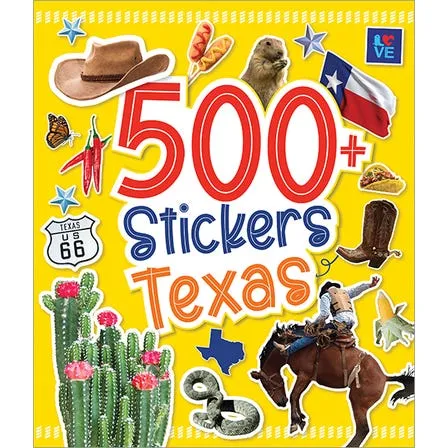 '500 Stickers: Texas' Sticker Book