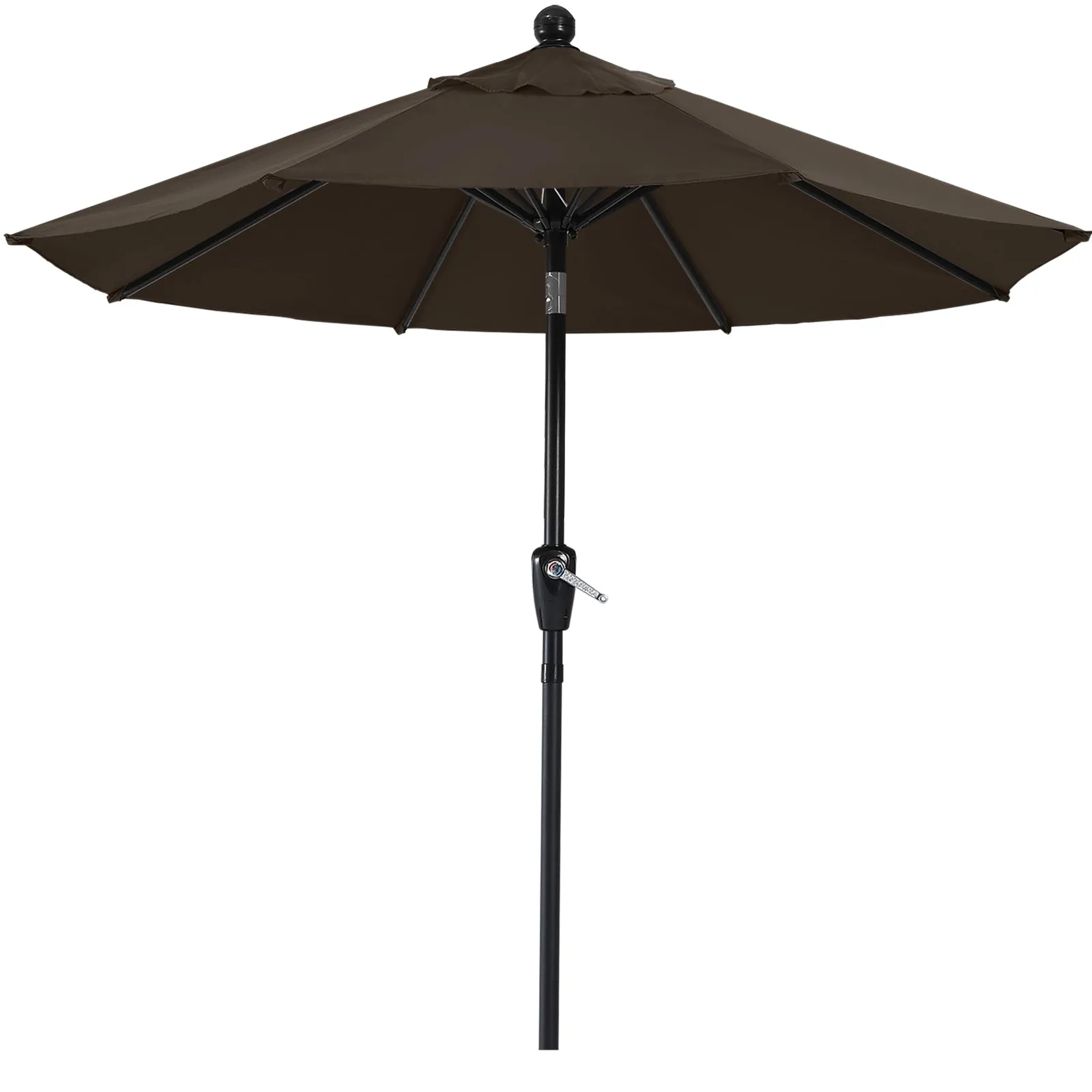 ABCCANOPY Outdoor Waterproof Table 8 Ribs Umbrella with Push Button Tilt and Crank