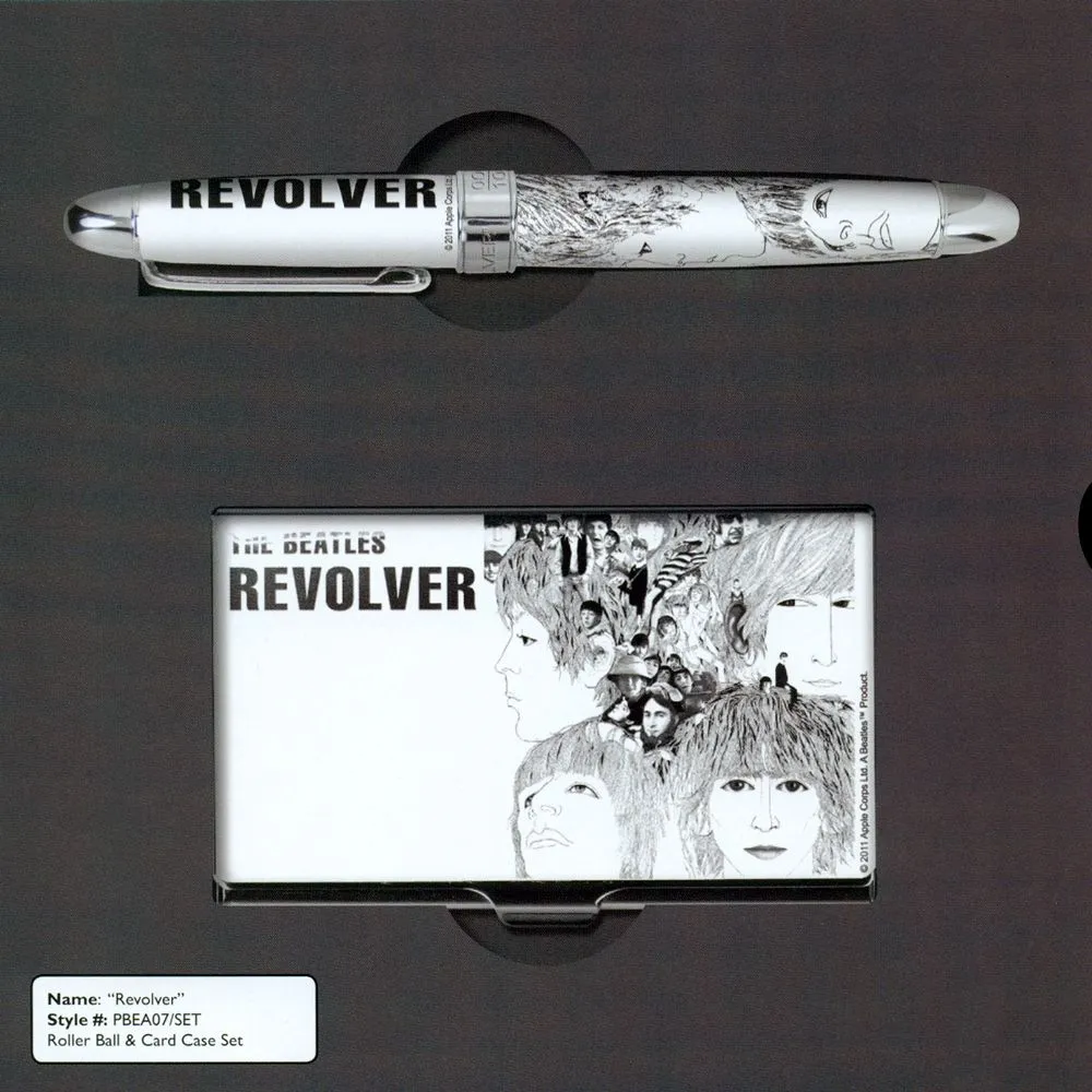 ACME Beatles Revolver Rollerball Pen and Card Case Limited Edition Set