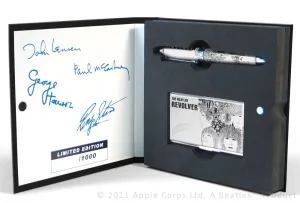 ACME Beatles Revolver Rollerball Pen and Card Case Limited Edition Set