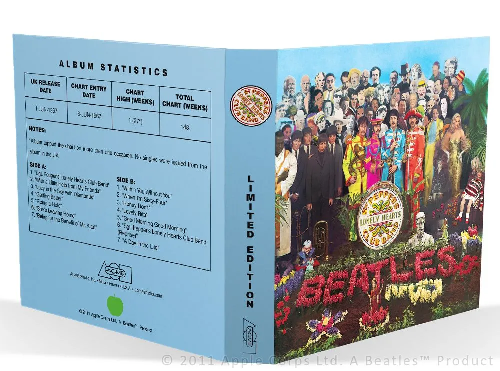 ACME Beatles Sgt. Pepper's Lonely Hearts Club Band Limited Edition Rollerball Pen and Card Case Set