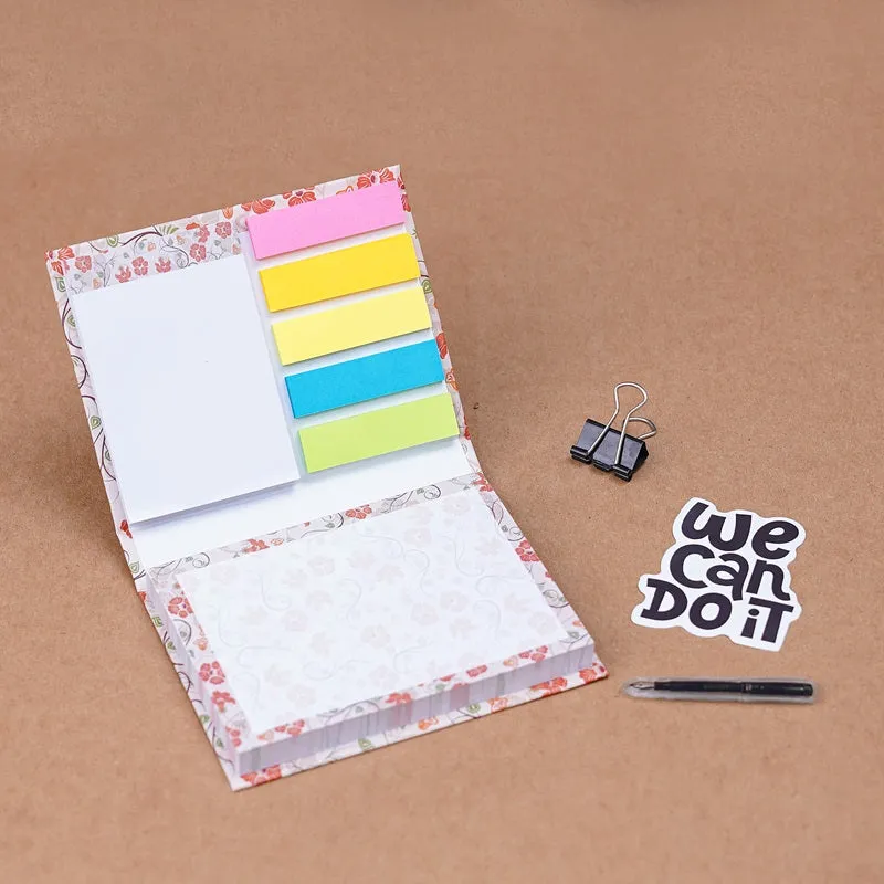 Aesthetic Flower Sticky Notes Memo Set