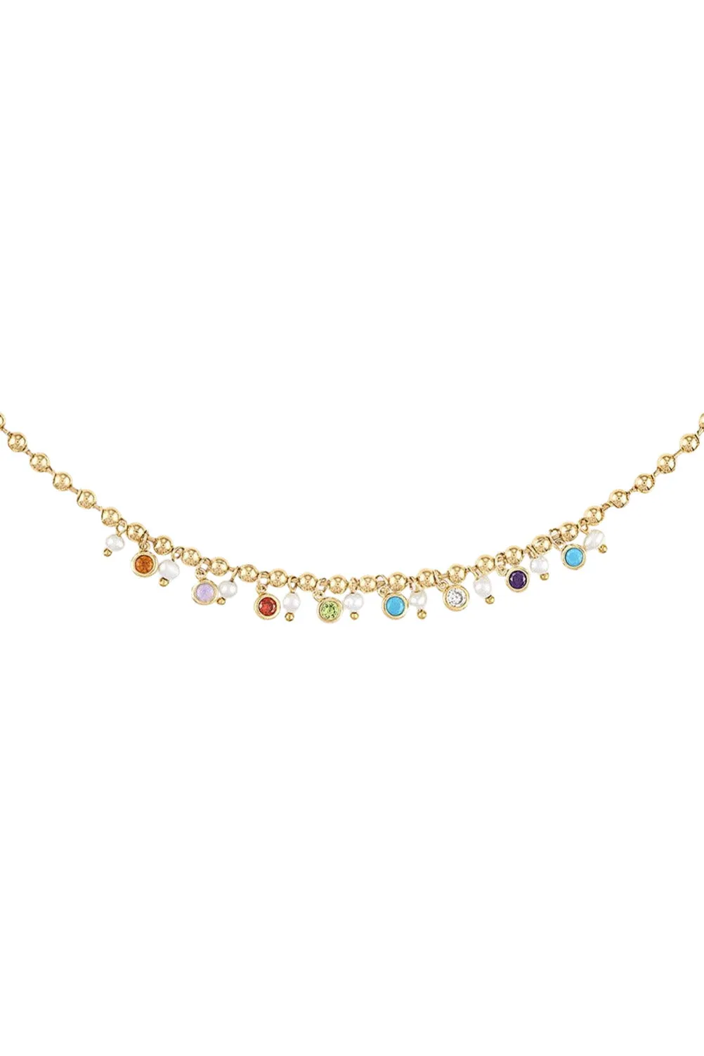 Alexa Leigh Gypsie Necklace in Yellow Gold