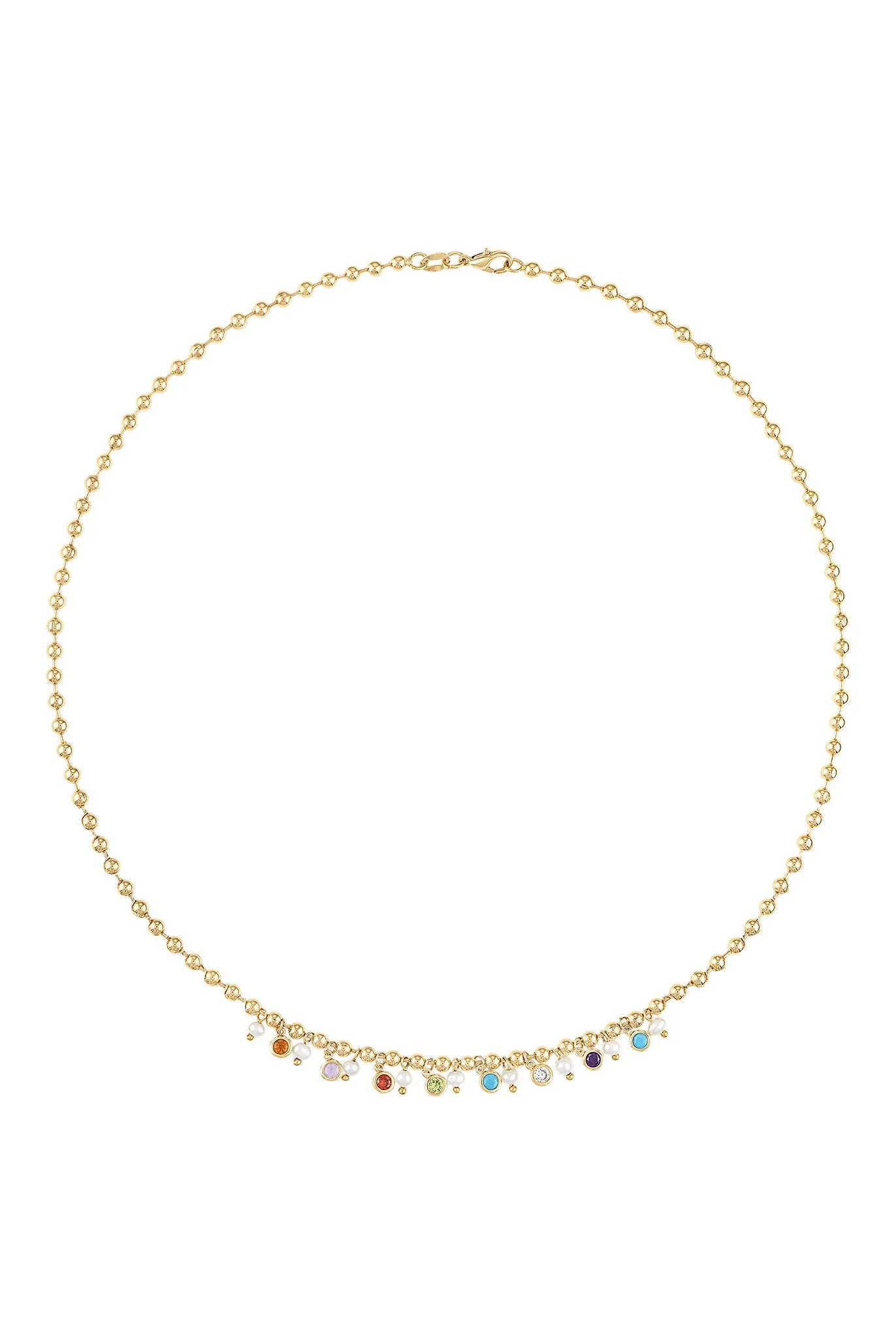 Alexa Leigh Gypsie Necklace in Yellow Gold