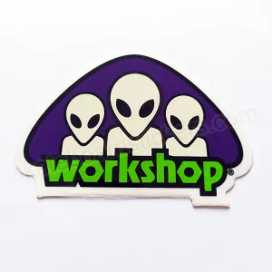 Alien Workshop Skateboard Sticker - Triad - 8.5cm across approx