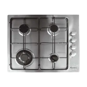 Alpha HOB Cooktop Gas 4B Stainless Steel 60cm