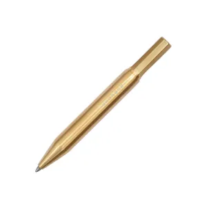 Andhand Method Mini Retractable Ballpoint Pen Brass