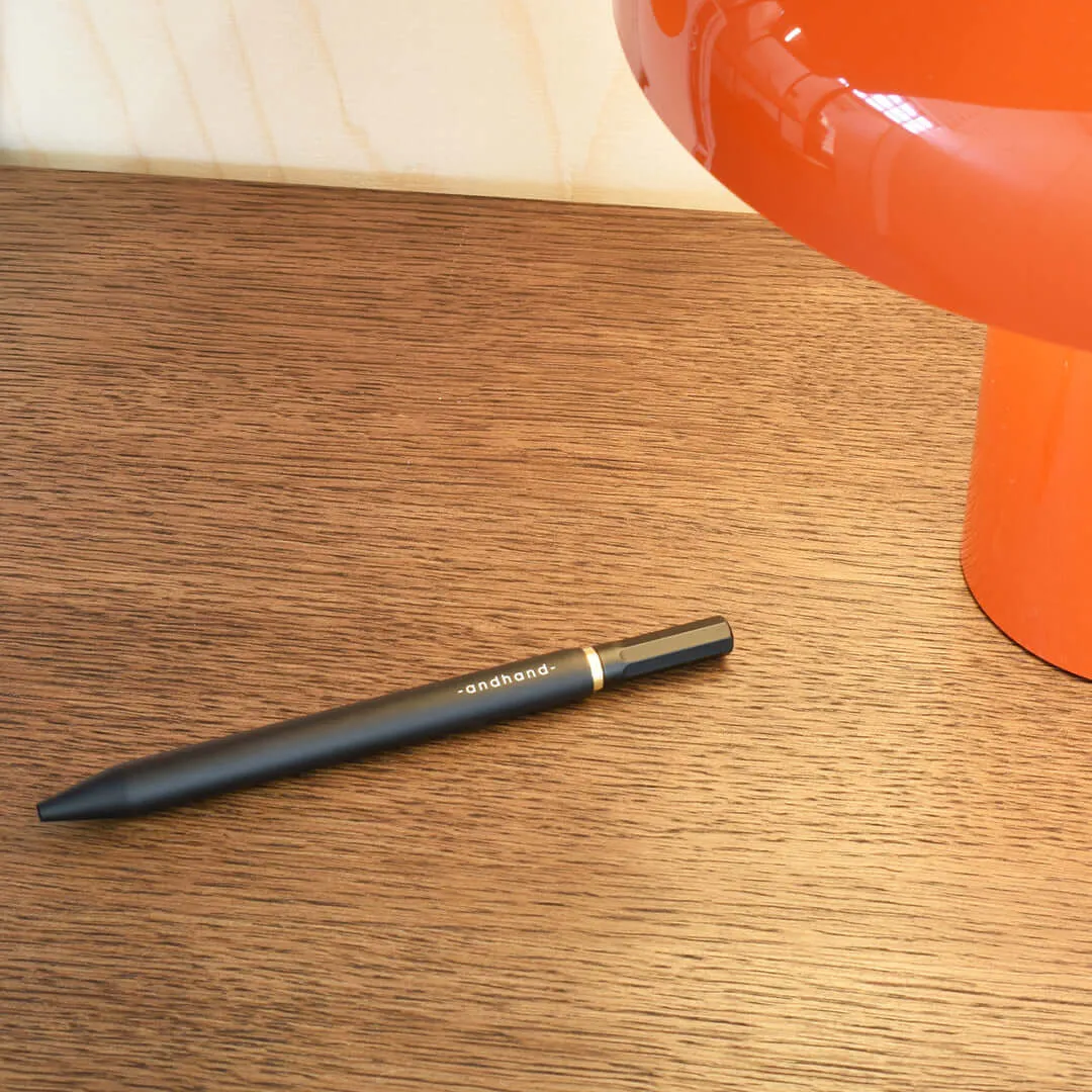 Andhand Method Retractable Ballpoint Pen Black