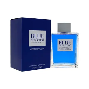 Antonio Banderas Blue Seduction Eau de Toilette  6.8 oz Men