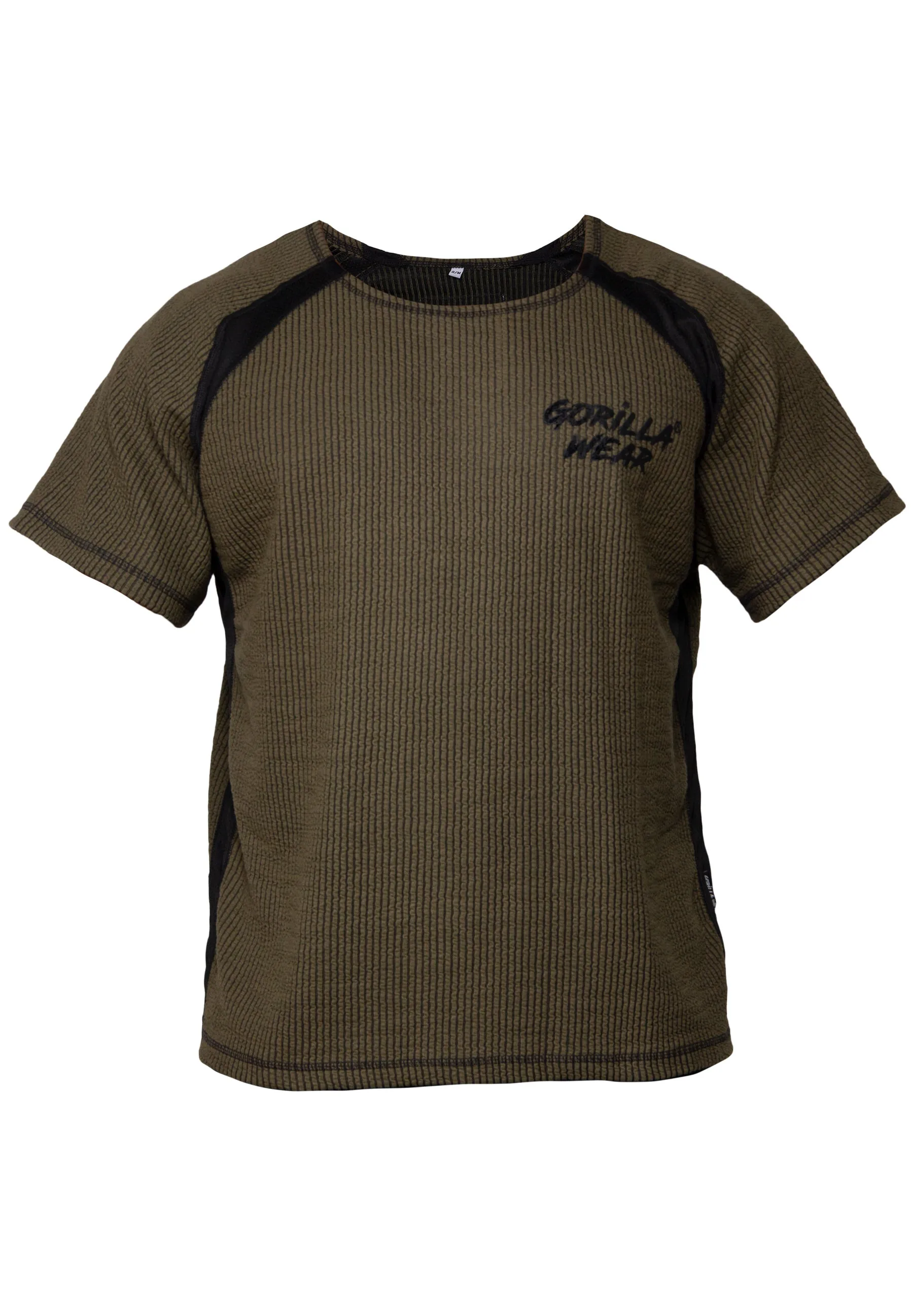 Augustine Old School Workout Top - Army Green