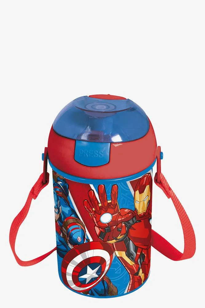 Avengers Pop Up Canteen Blue 450Ml