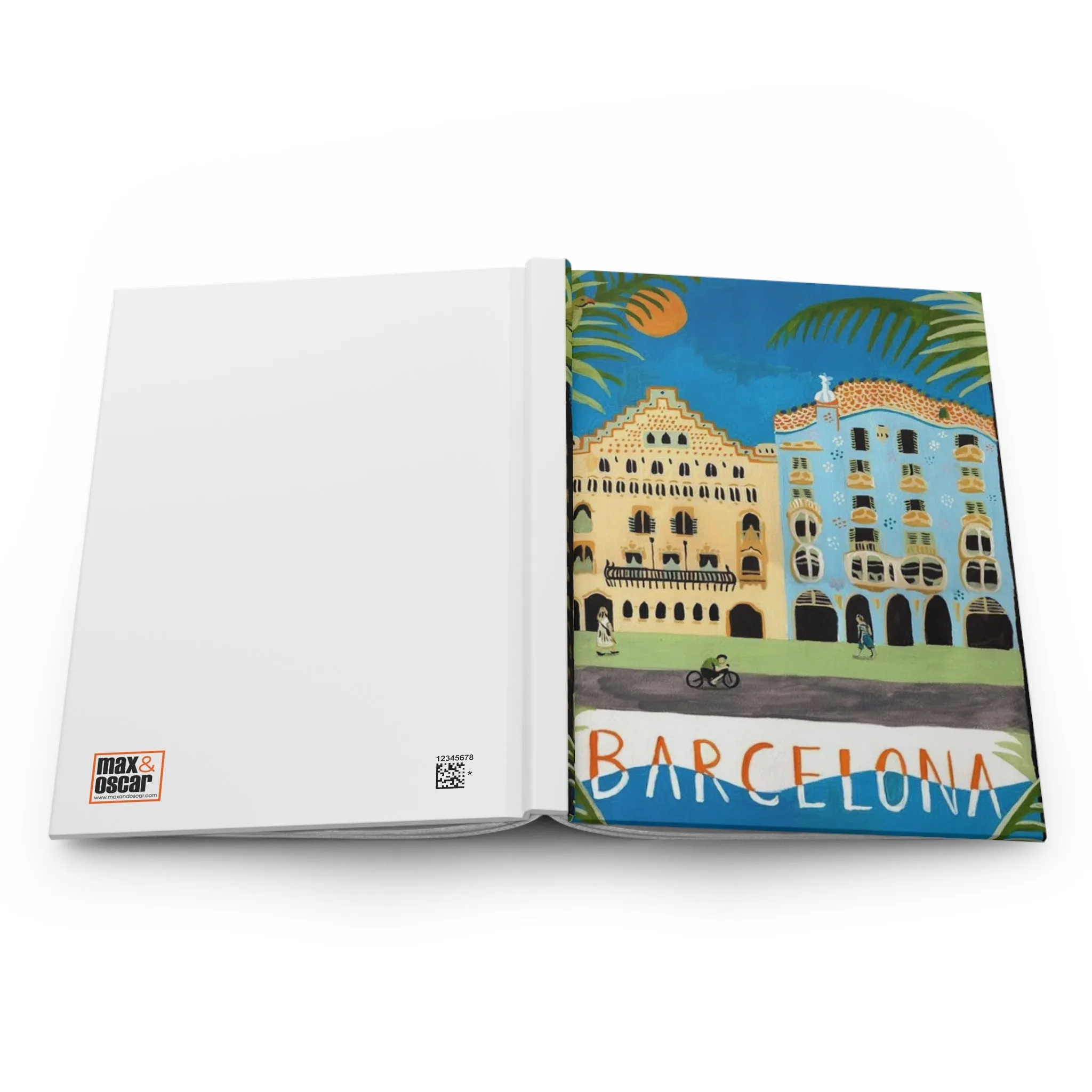 Barcelona Hardcover Journal