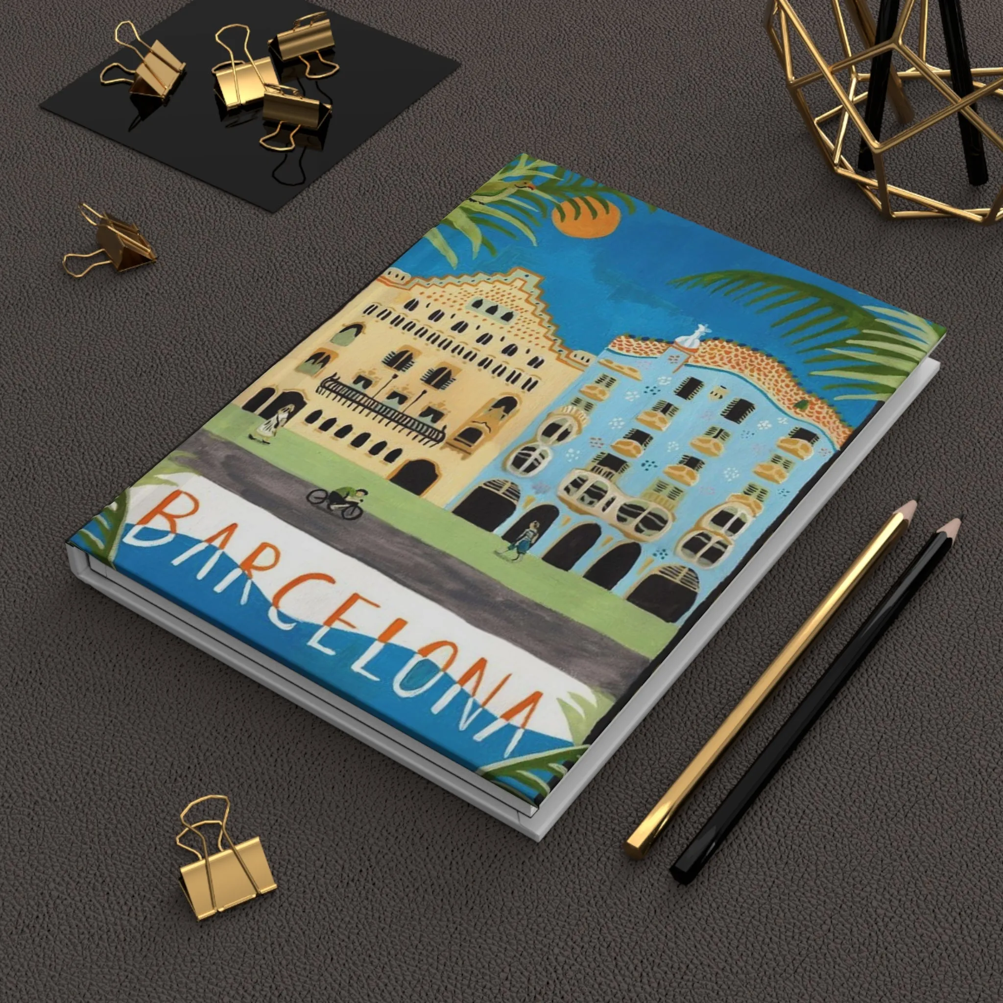 Barcelona Hardcover Journal