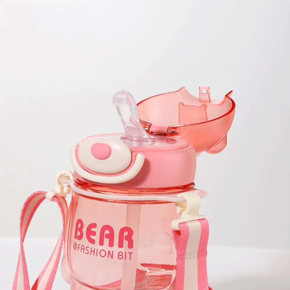 Bear Robot Shape Water Bottle For All Bear Lovers.(800ML)