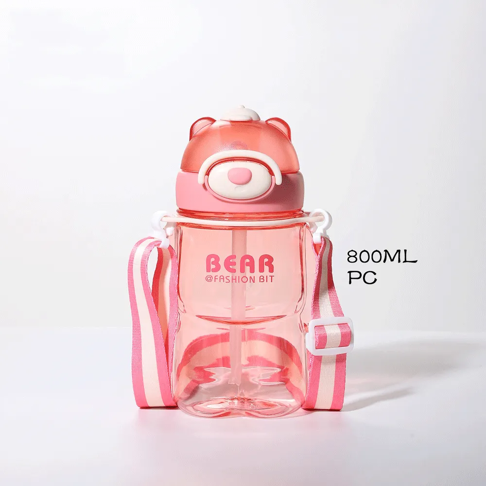 Bear Robot Shape Water Bottle For All Bear Lovers.(800ML)