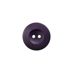 Beaut Button - 15mm (⅝"), 2 Hole, Grape - 3 count