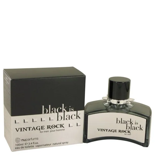 Black is black vintage rock For Men