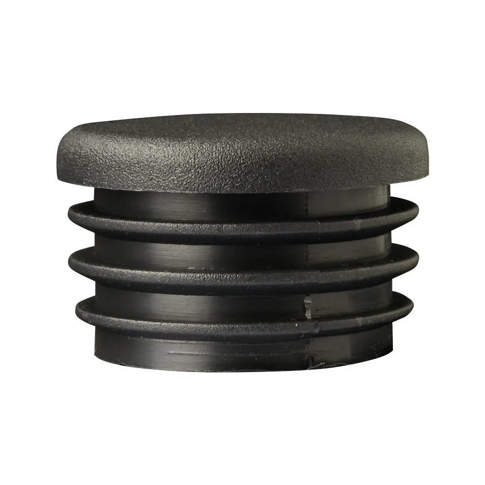 Black Plastic End Cap For 33mm Diameter Tube