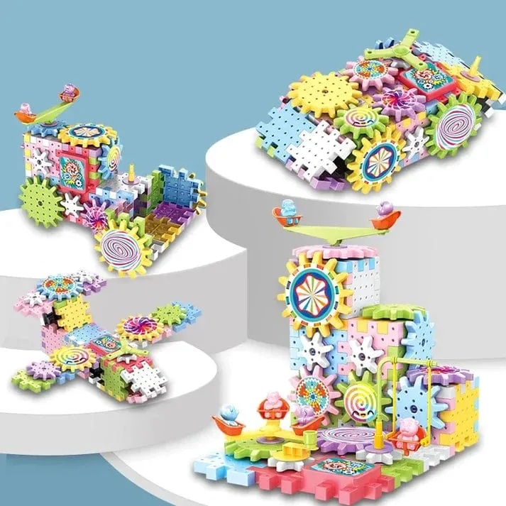 Blockzy™️ DIY Electric Gear Building Block (101 Pieces)