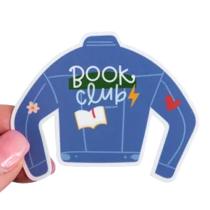 Book Club Jacket Sticker