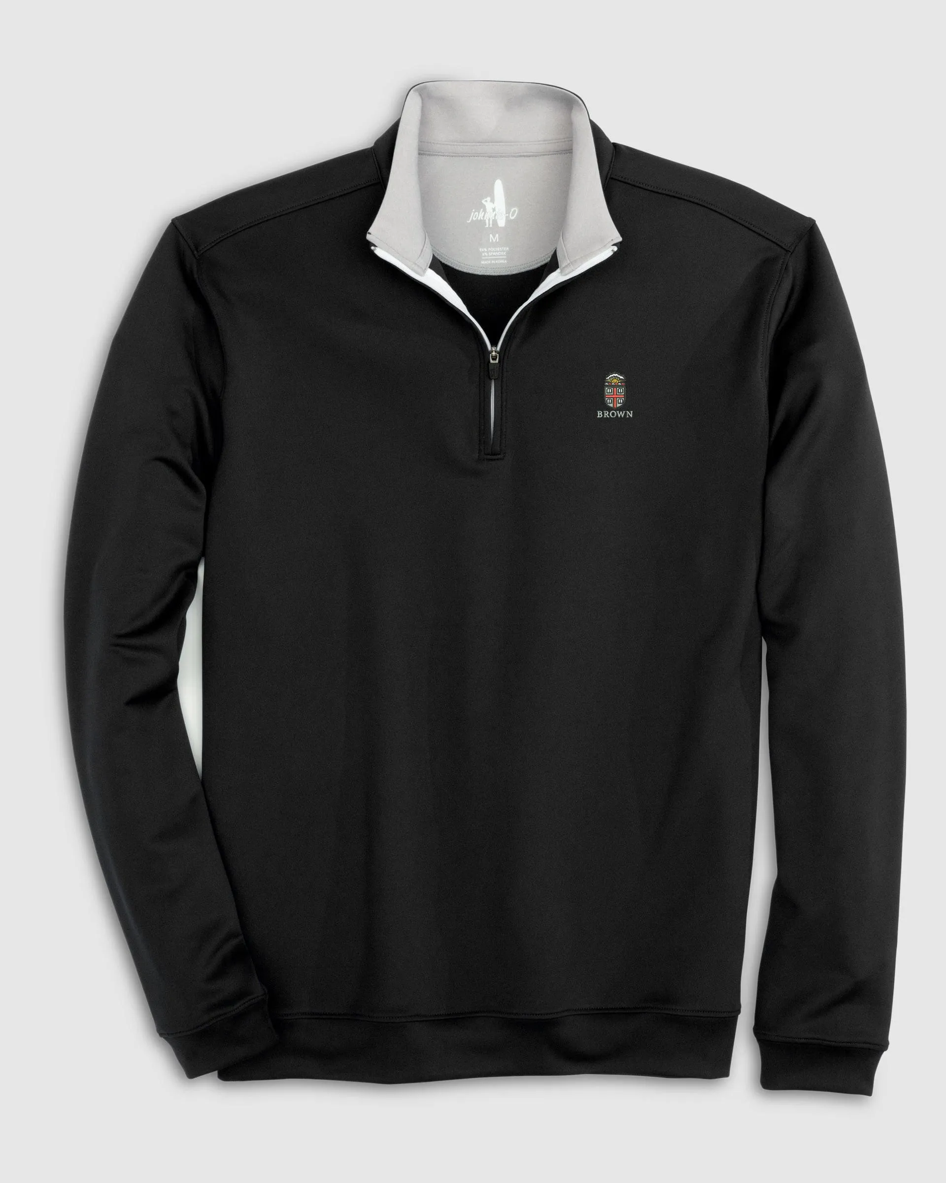 Brown Diaz Performance 1/4 Zip Pullover