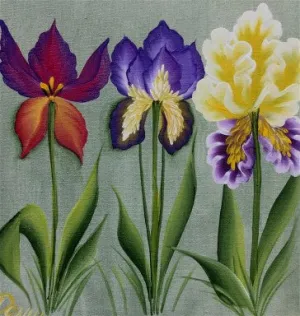 Bulb Flowers - Iris Downloadable Video Lesson