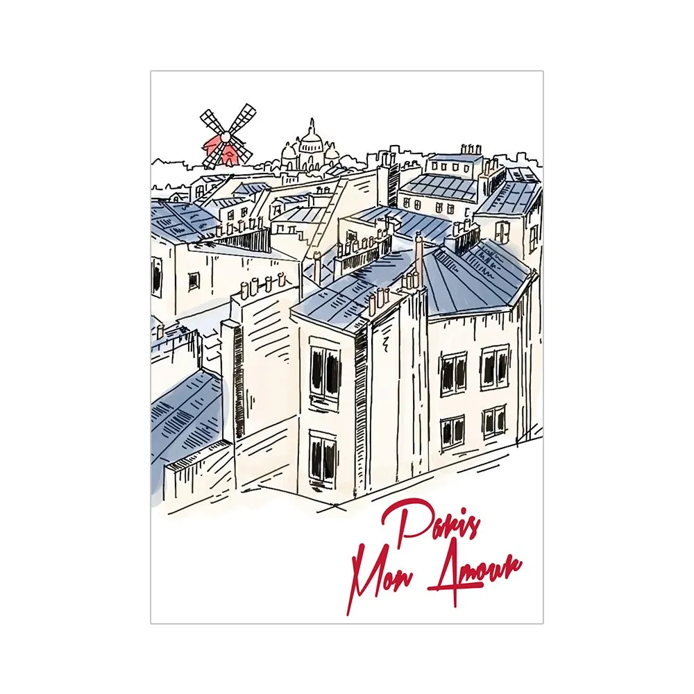 Clairefontaine Moulin Rouge Correspondence Set