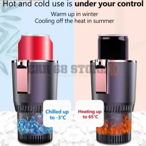 DC 12V Smart Car  2-in-1 Heating Cooling Cup Car