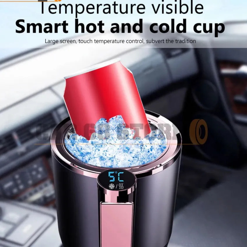 DC 12V Smart Car  2-in-1 Heating Cooling Cup Car