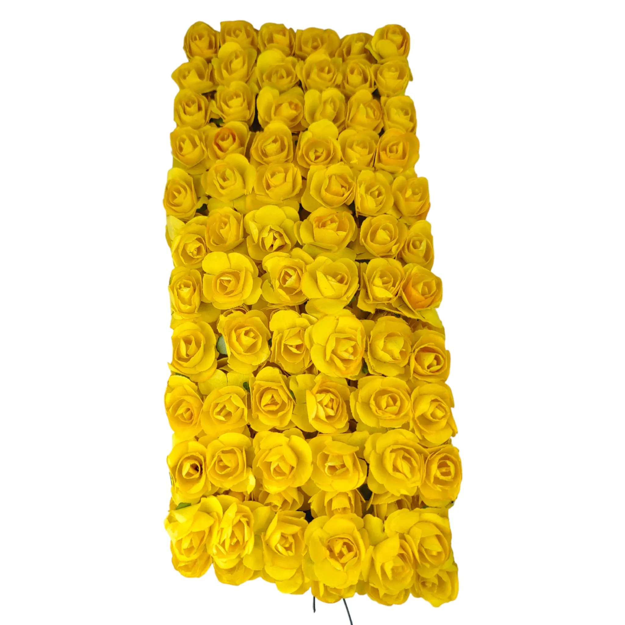 Decorative Artificial Landora Rose Paper Flower for Decor, Craft Or Textile, 144Pcs -Design 27