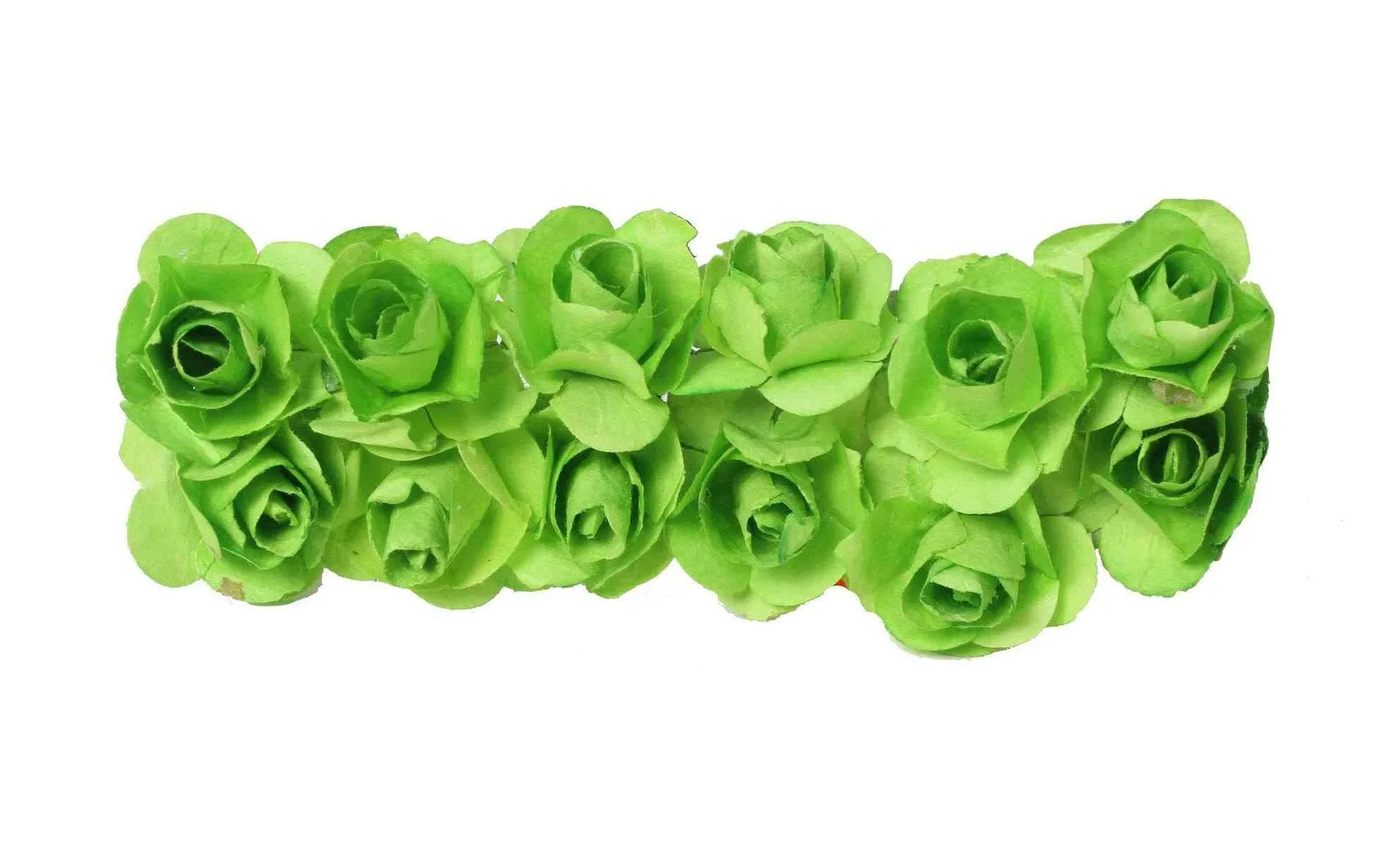 Decorative Artificial Landora Rose Paper Flower for Decor, Craft Or Textile, 144Pcs -Design 27