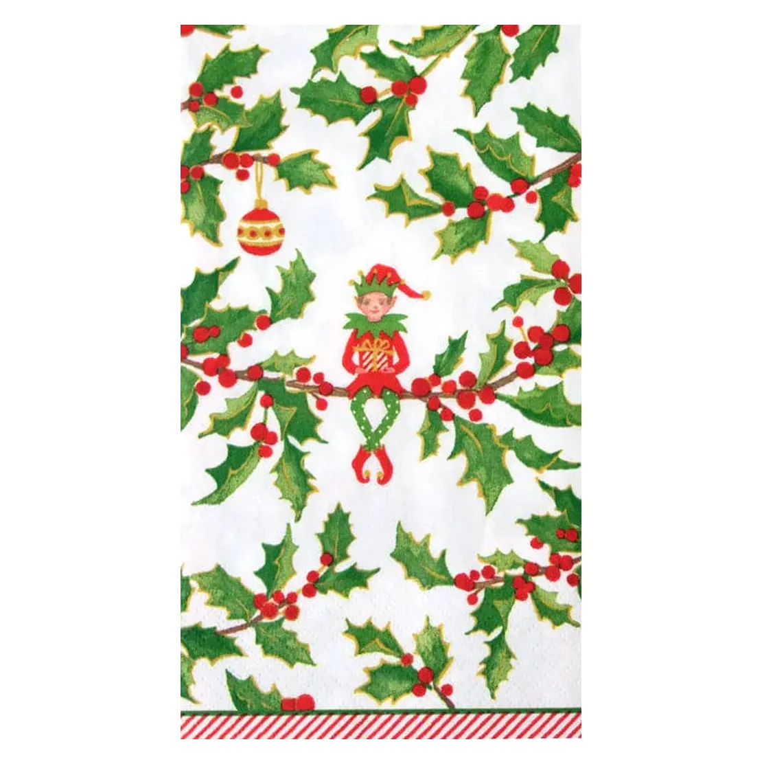 Dinner/Guest Napkins - Jingle Elves