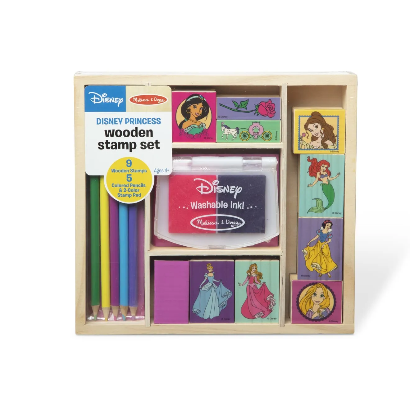 Disney Princess Wooden Stamp Set