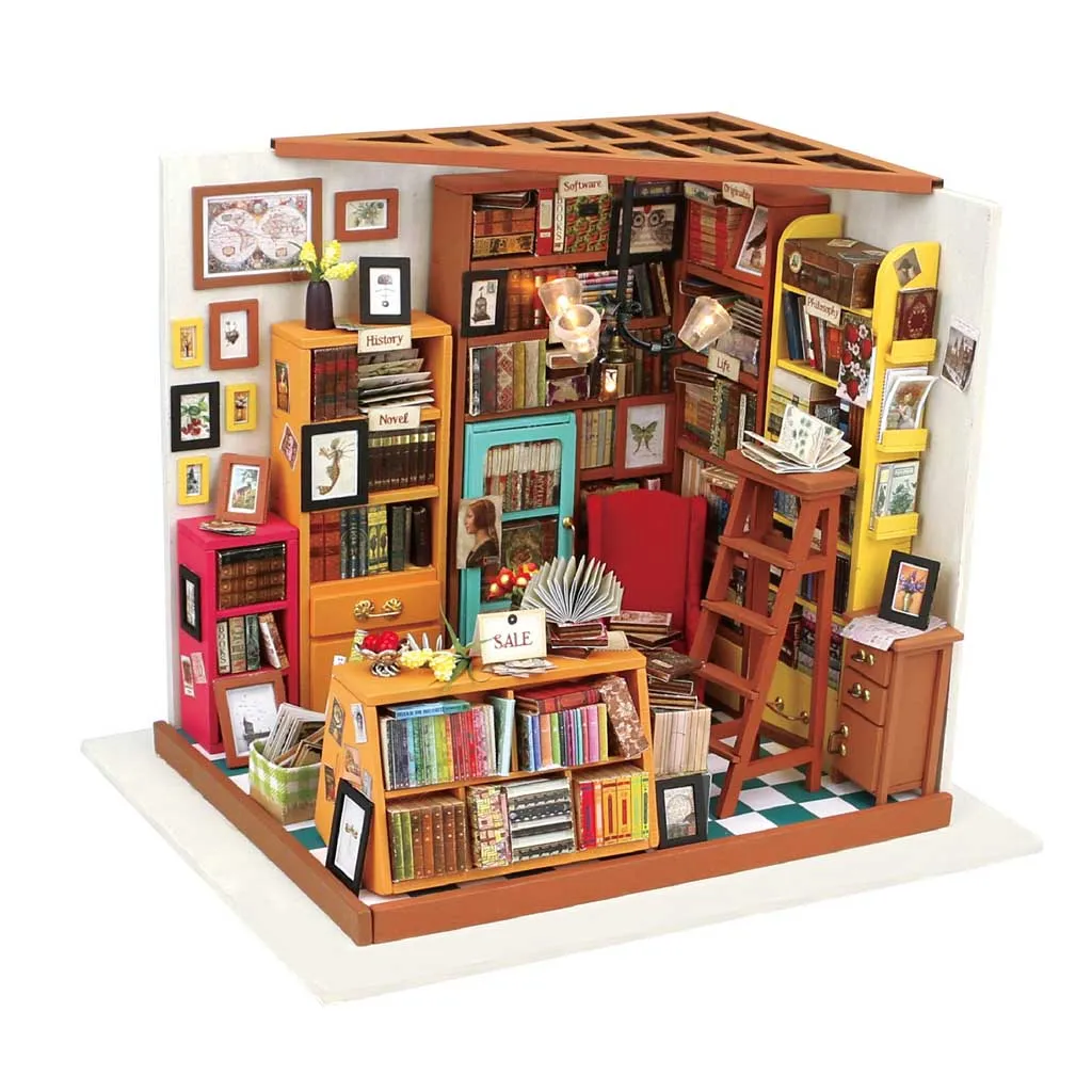 DIY Miniature House: Sam's Study