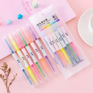 Double Head Fluorescent Pens/Highlighters