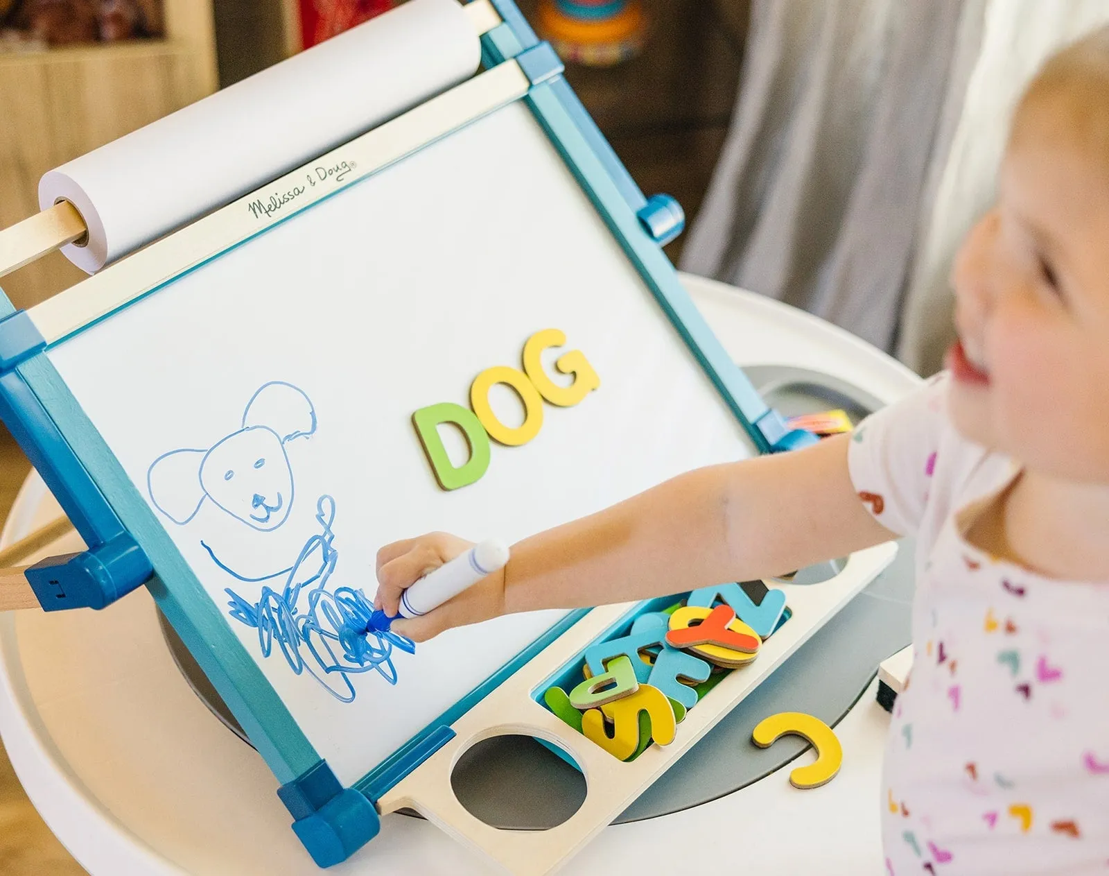 Double-Sided Tabletop Easel