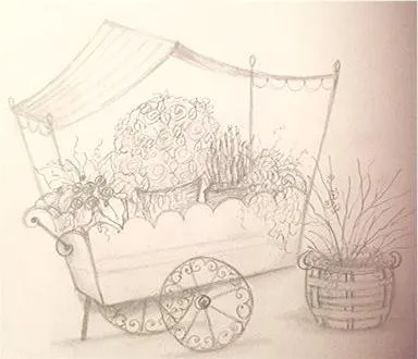 Drawing Series 2 - Lesson 2 Garden Cart - Downloadable Video Lesson