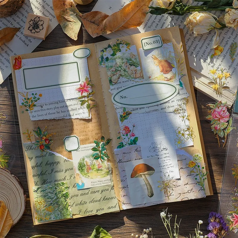 Dream Golden Garden Waterproof Stickers