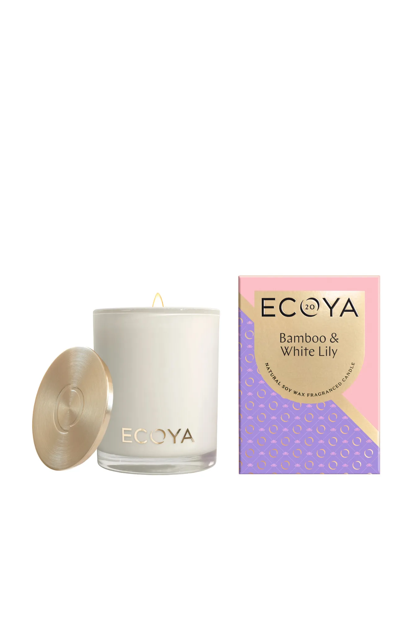 Ecoya Greatest Hits Bamboo & White Lily Madison Candle