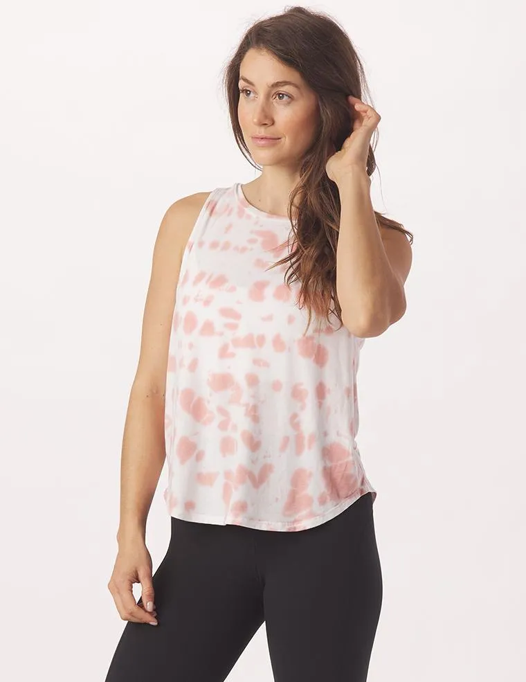 Electric Tank: Clay Tie-Dye